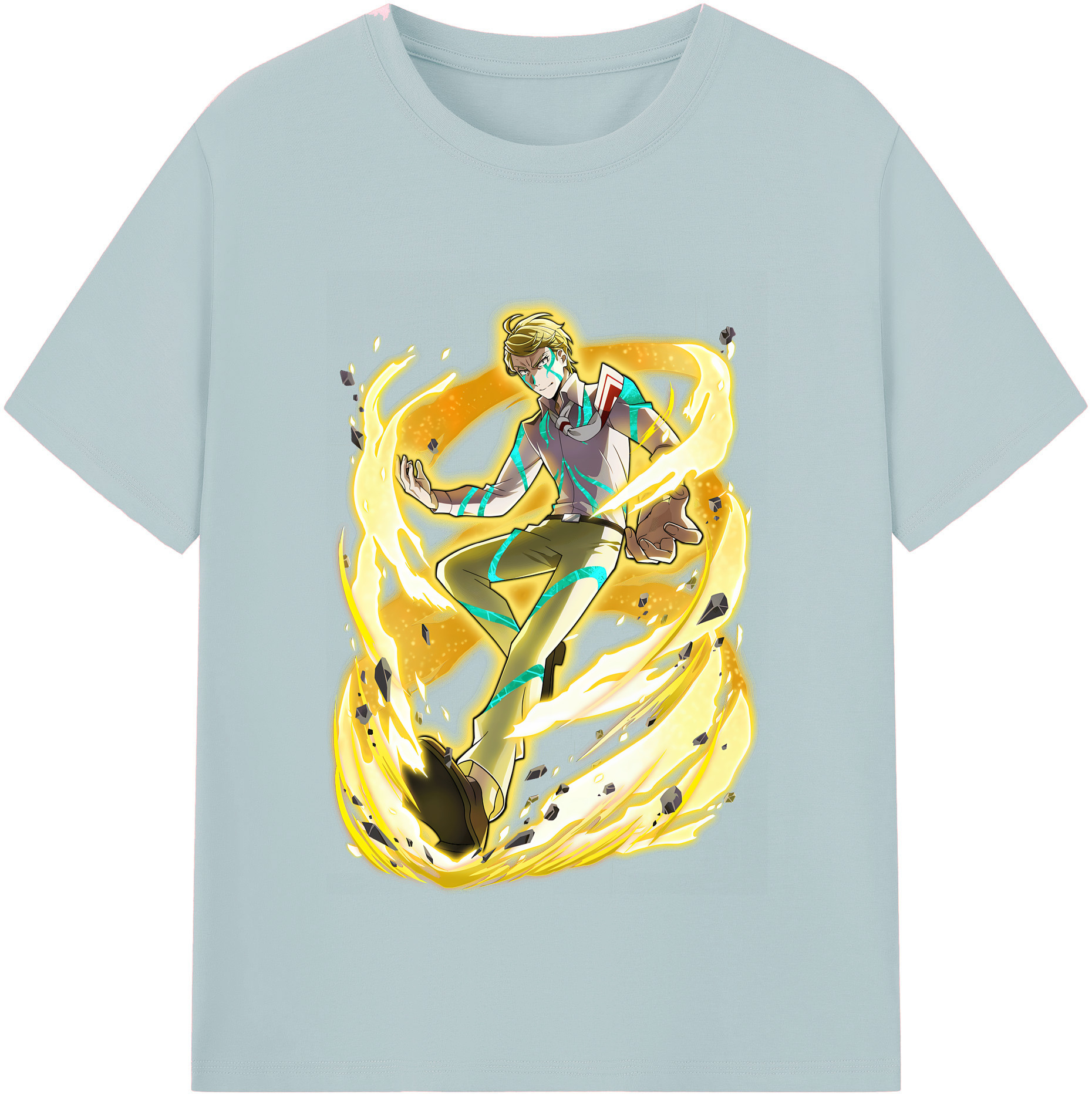 （画像用） 文豪ストレイドッグス Bungo Stray Dogs 綿100％半袖Tシャツ（フロントプリント）